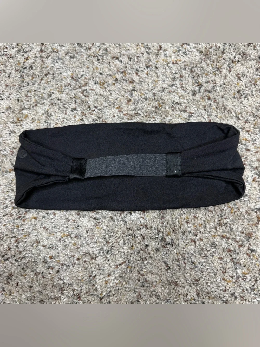 Lululemon Fringe Fighter Headband Black W9CQWS